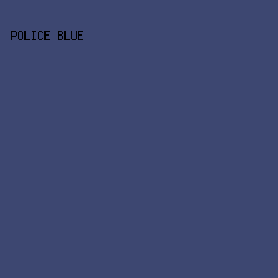 3D4771 - Police Blue color image preview