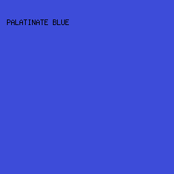 3D4CD9 - Palatinate Blue color image preview