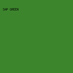 3D852D - Sap Green color image preview