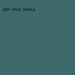 3F6A6C - Deep Space Sparkle color image preview