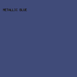 404B7A - Metallic Blue color image preview