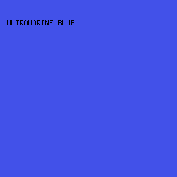 4251E9 - Ultramarine Blue color image preview