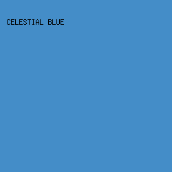 448DC8 - Celestial Blue color image preview