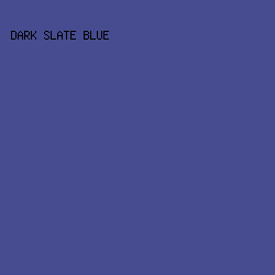 464C8F - Dark Slate Blue color image preview