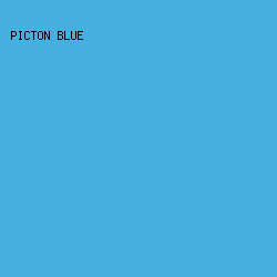 46AFE0 - Picton Blue color image preview