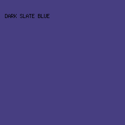 473E81 - Dark Slate Blue color image preview