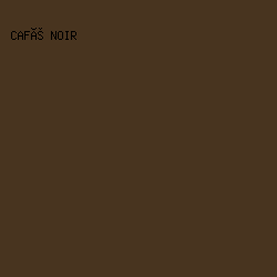 48341F - Café Noir color image preview