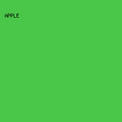 4AC649 - Apple color image preview