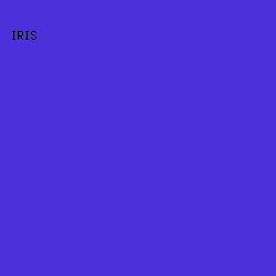 4C30D9 - Iris color image preview