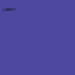 4E499E - Liberty color image preview