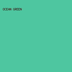 4EC7A0 - Ocean Green color image preview