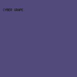 52497C - Cyber Grape color image preview