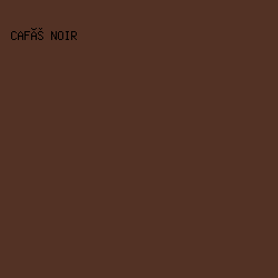 533225 - Café Noir color image preview