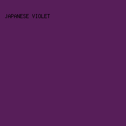 571E59 - Japanese Violet color image preview