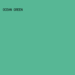 57B795 - Ocean Green color image preview