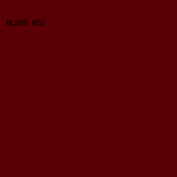 5A0004 - Blood Red color image preview