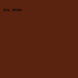 5A2310 - Seal Brown color image preview
