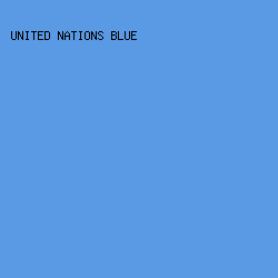 5A9AE5 - United Nations Blue color image preview