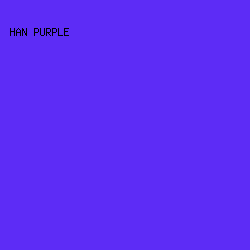 5D2CF6 - Han Purple color image preview