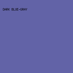 6263A7 - Dark Blue-Gray color image preview