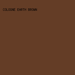 643D26 - Cologne Earth Brown color image preview