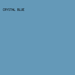 6499B8 - Crystal Blue color image preview