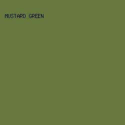 65783E - Mustard Green color image preview