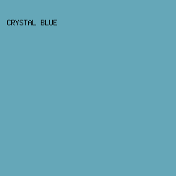 65A7B8 - Crystal Blue color image preview