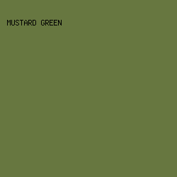 677740 - Mustard Green color image preview