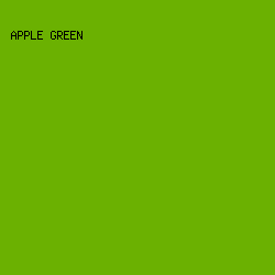 6BB101 - Apple Green color image preview