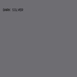6E6D72 - Dark Silver color image preview