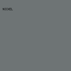 6E7475 - Nickel color image preview