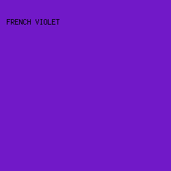 7119C8 - French Violet color image preview