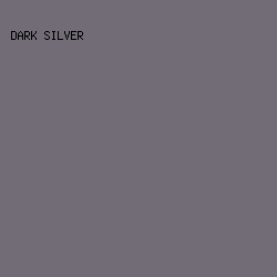 716C75 - Dark Silver color image preview