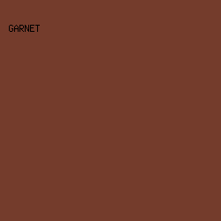 743C2C - Garnet color image preview