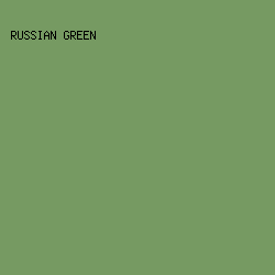 769A62 - Russian Green color image preview