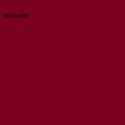 79001F - Burgundy color image preview