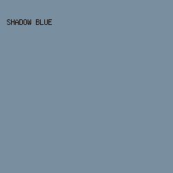 798E9E - Shadow Blue color image preview