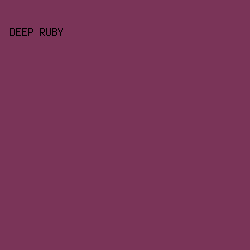 7A3458 - Deep Ruby color image preview