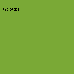 7AA936 - RYB Green color image preview