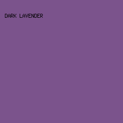7B538C - Dark Lavender color image preview