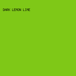 7FC817 - Dark Lemon Lime color image preview