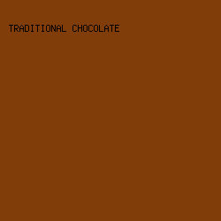 803D0A - Traditional Chocolate color image preview