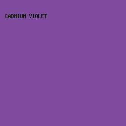 804A9F - Cadmium Violet color image preview