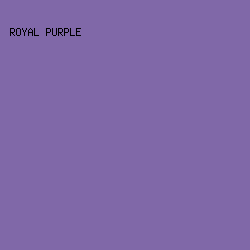 8068A8 - Royal Purple color image preview