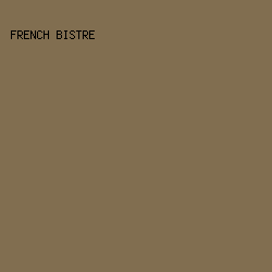 816E50 - French Bistre color image preview