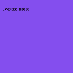 844EEE - Lavender Indigo color image preview