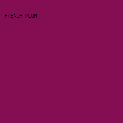 850D52 - French Plum color image preview