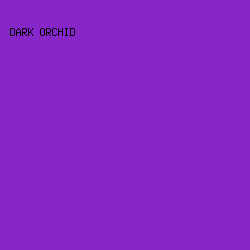 8626C9 - Dark Orchid color image preview