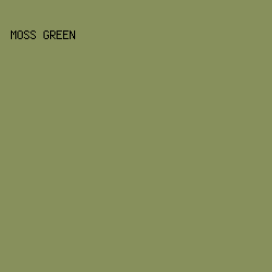 87905C - Moss Green color image preview